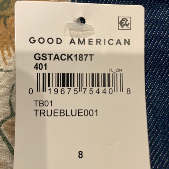 NWT! Good American Skate Trousers Sz 8 - Picture 12 of 12